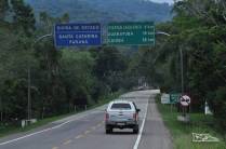 Deixando Santa catarina e voltando definitivamente ao Paraná. A última fronteira da expedição 1000dias